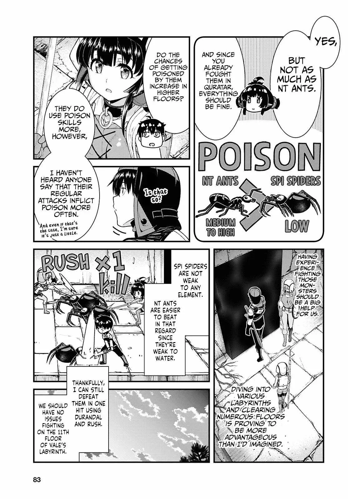 Isekai Meikyū de Harem o Chapter 85 page 4 - 