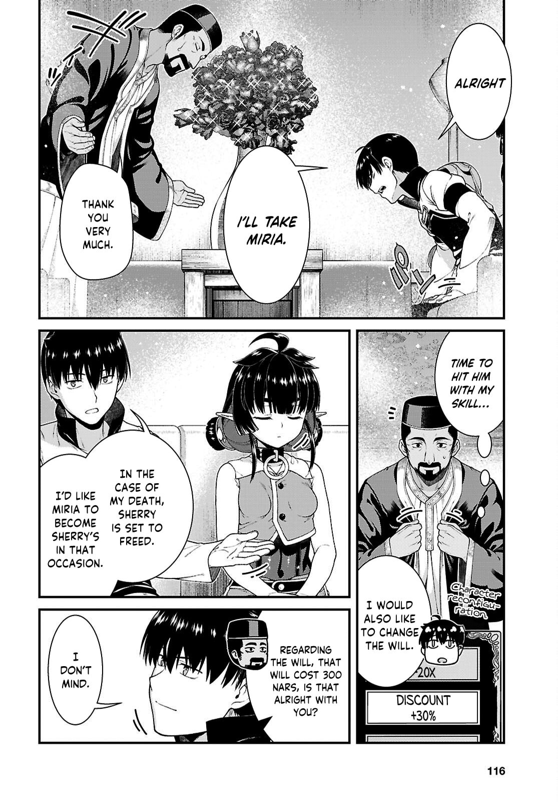 Isekai Meikyuu de Harem o Chapter 103 page 5 - 