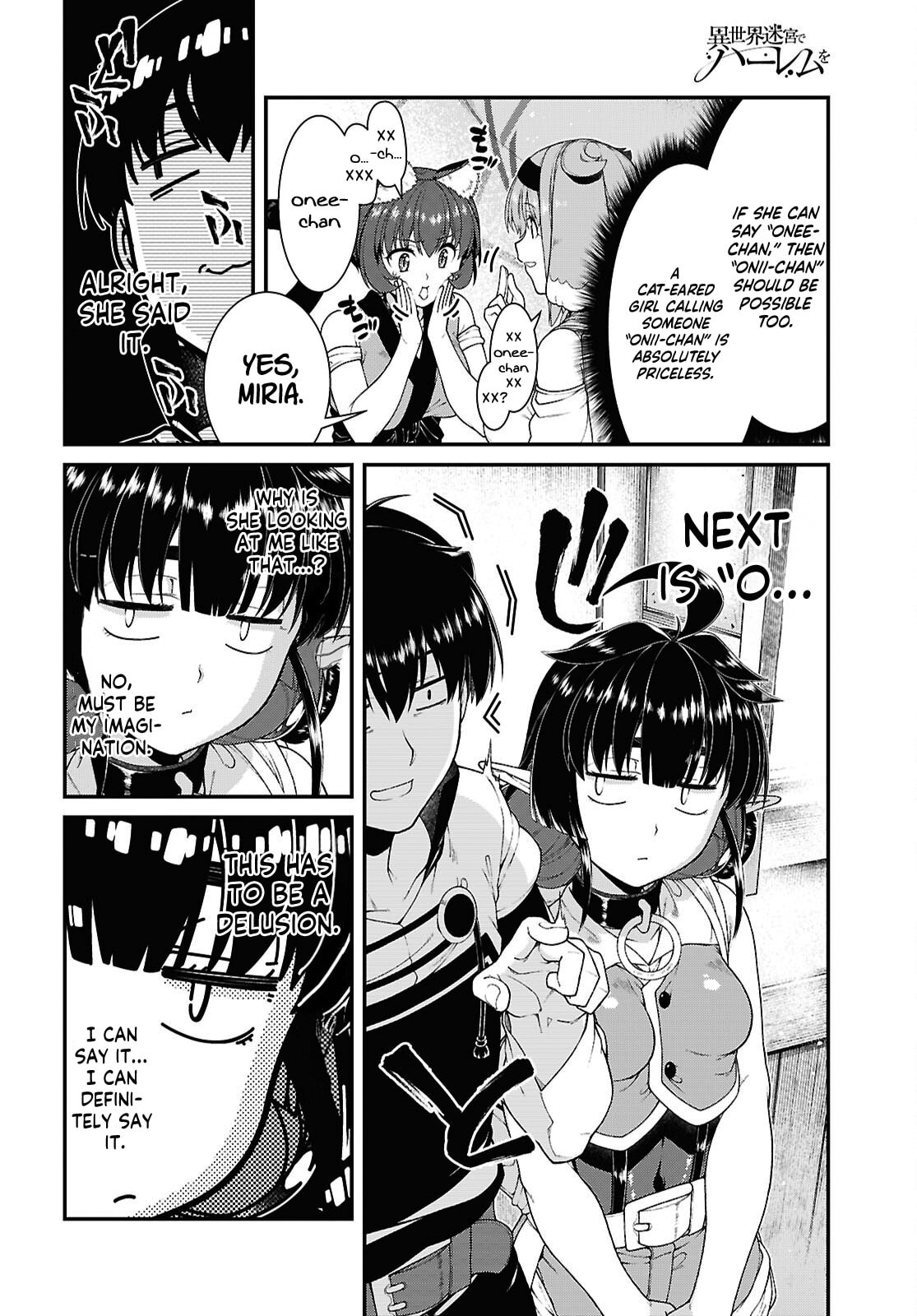 Isekai Meikyuu de Harem o Chapter 104 page 5 - 