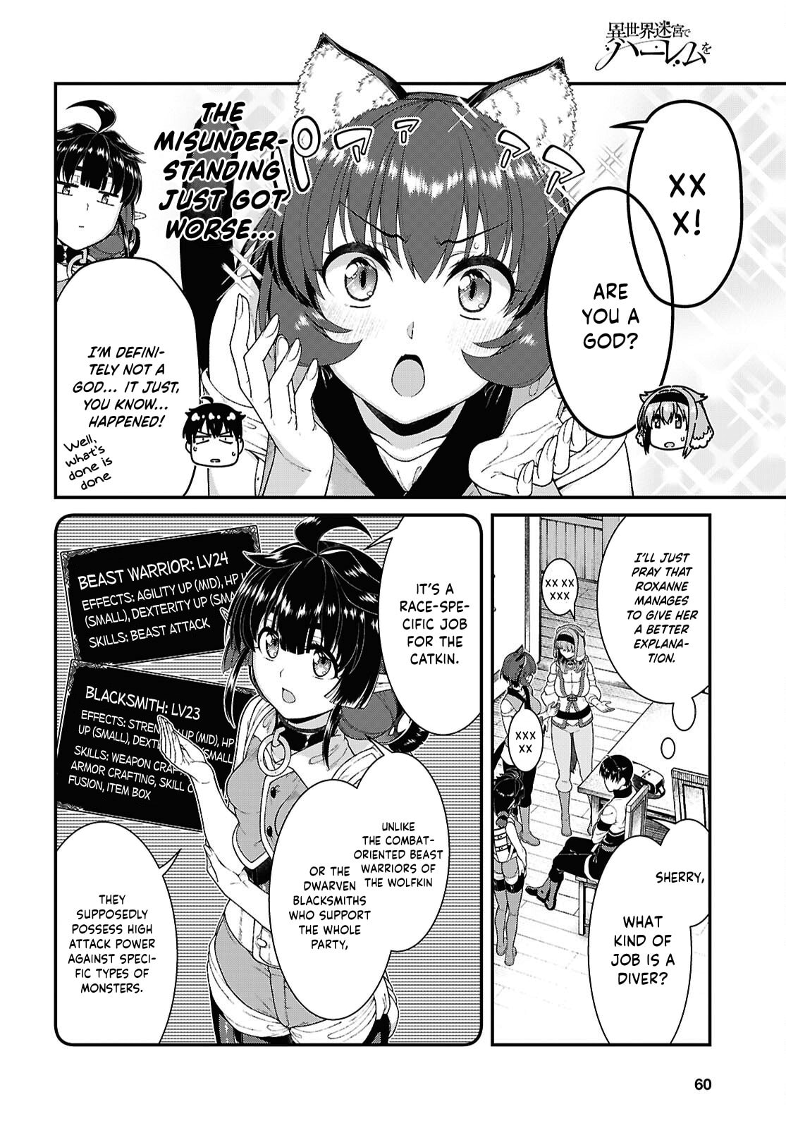 Isekai Meikyuu de Harem o Chapter 104 page 9 - 