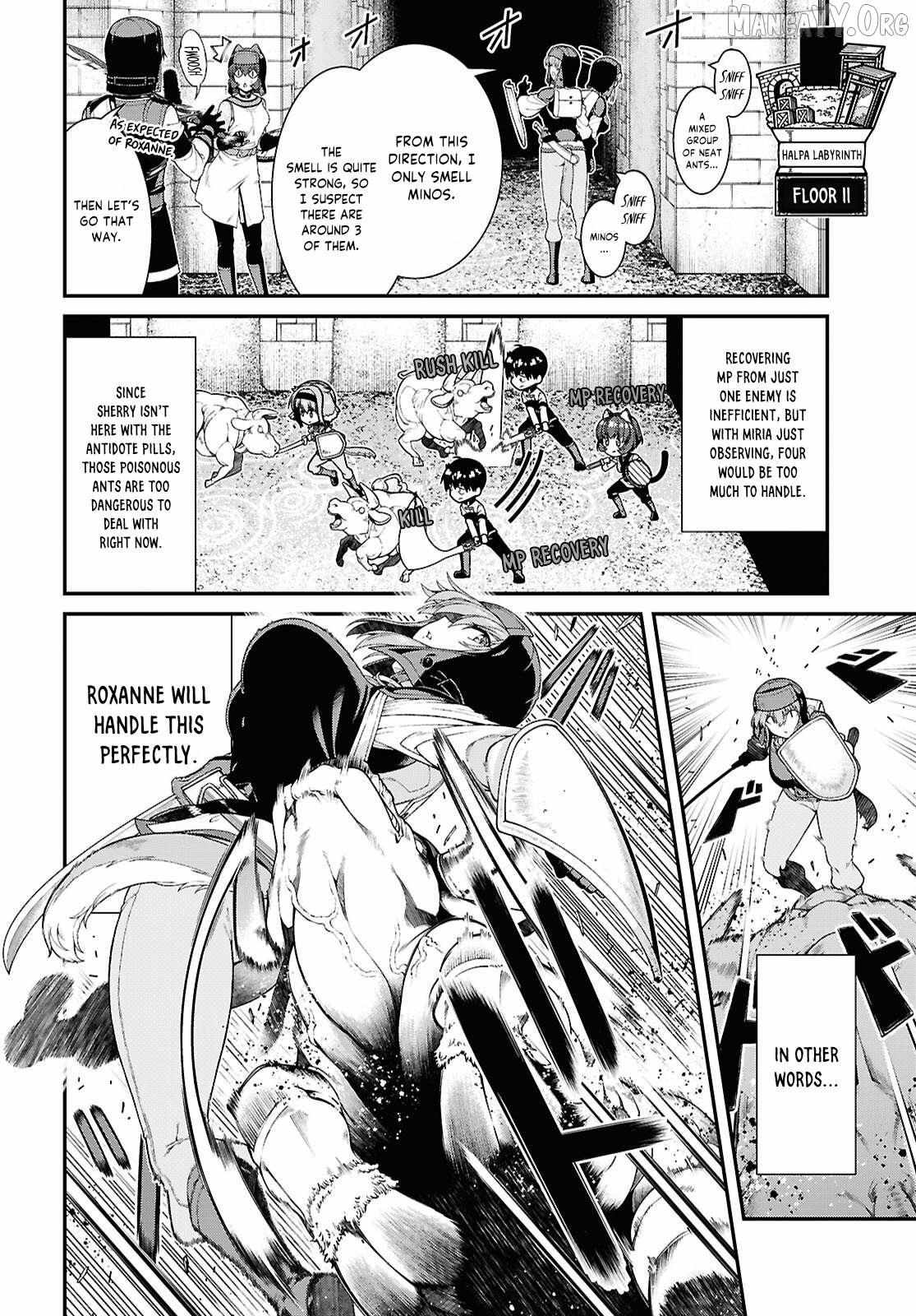 Isekai Meikyuu de Harem o Chapter 105 page 12 - 