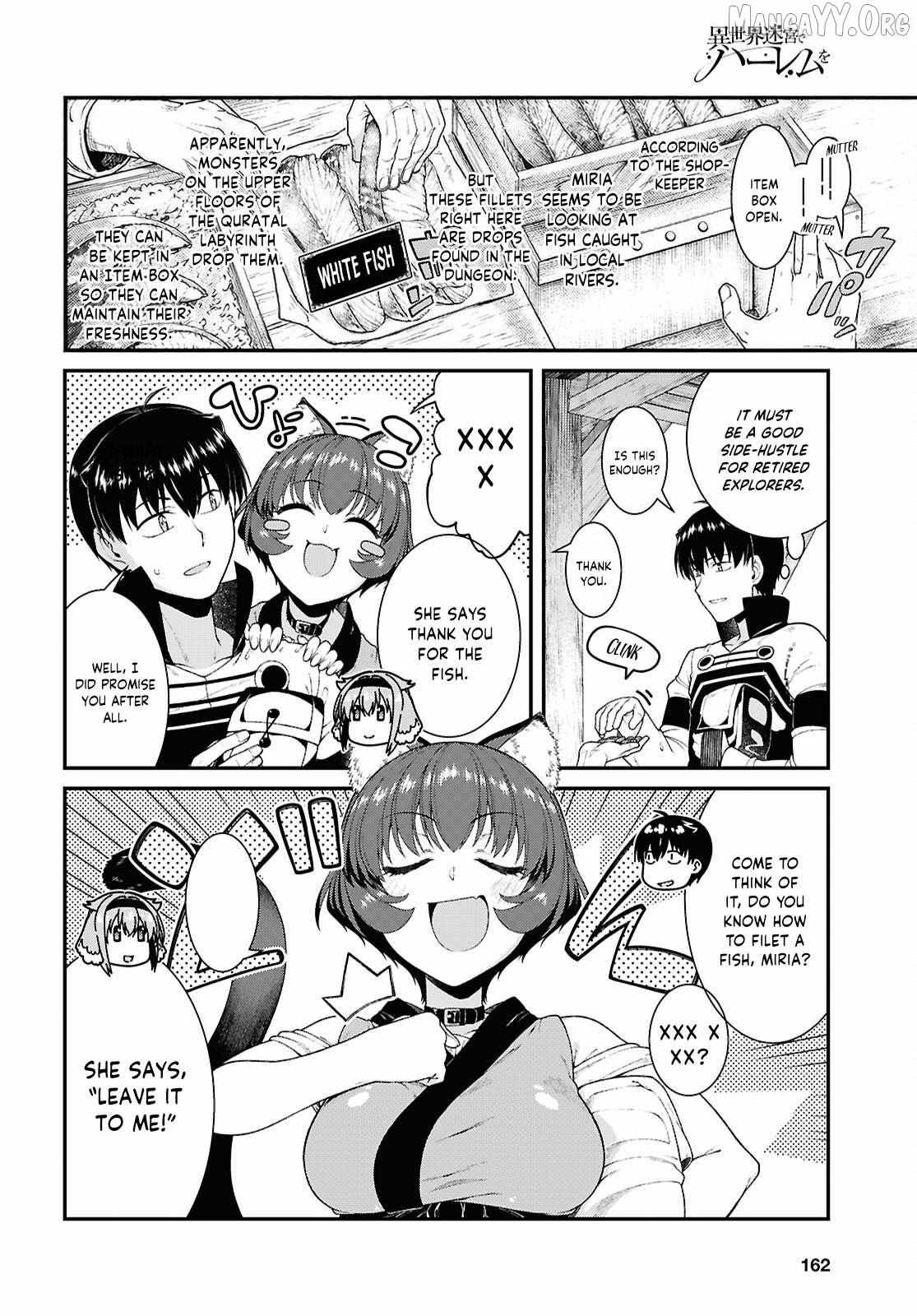Isekai Meikyuu de Harem o Chapter 105 page 6 - 