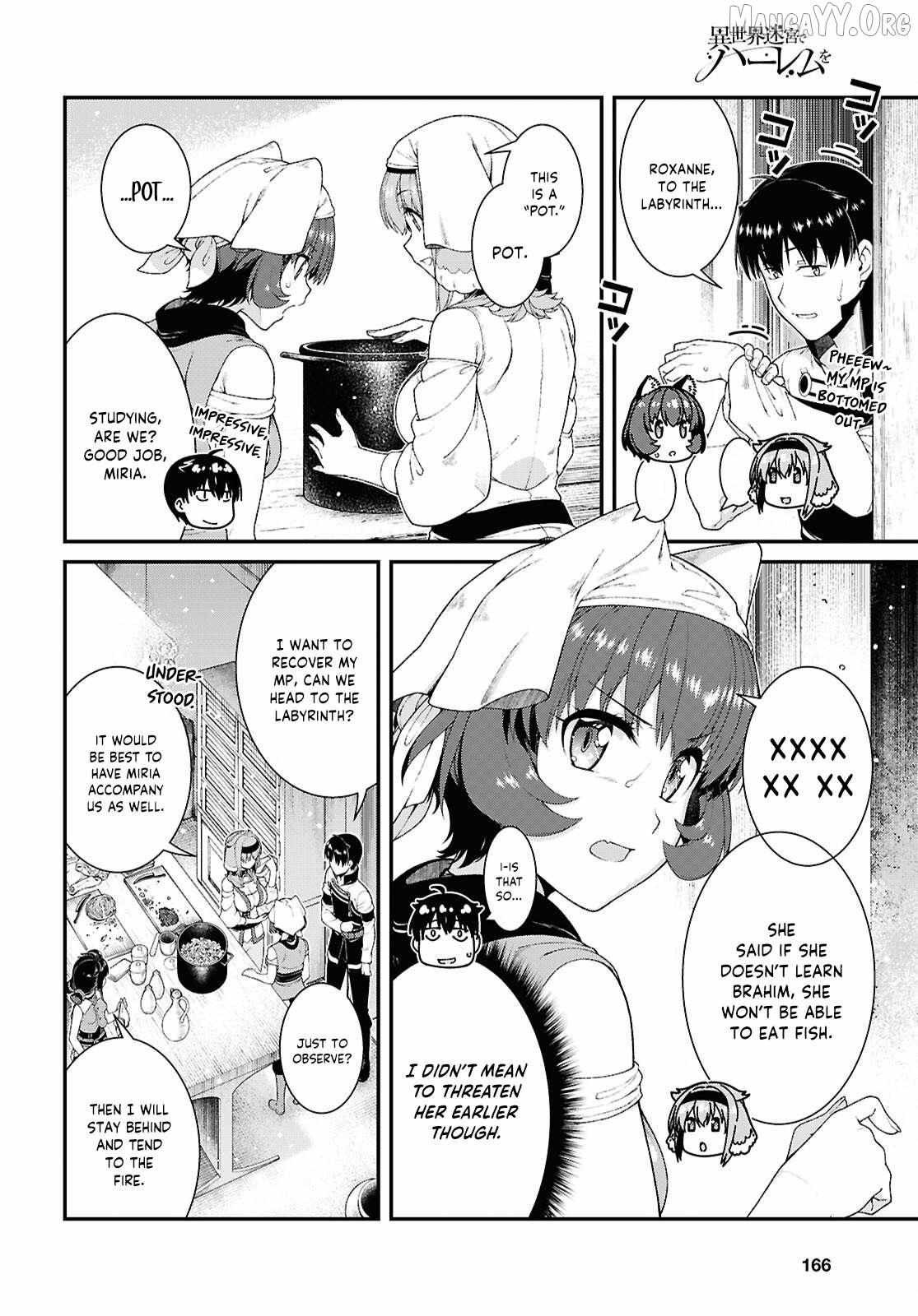 Isekai Meikyuu de Harem o Chapter 105 page 10 - 