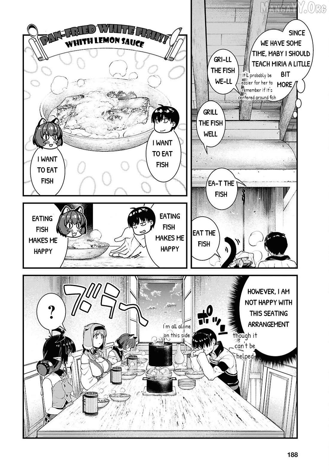 Isekai Meikyuu de Harem o Chapter 106 page 5 - 