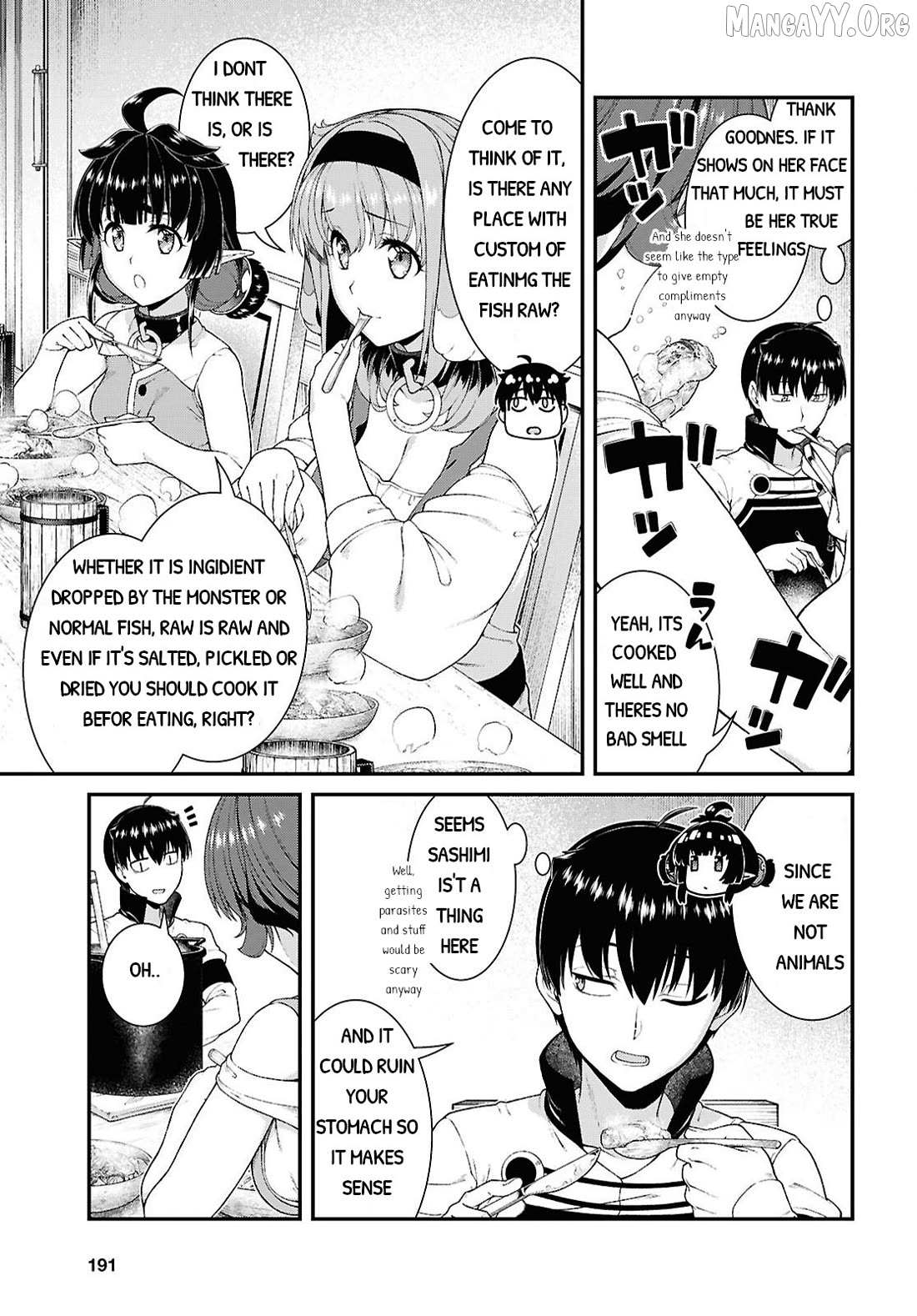 Isekai Meikyuu de Harem o Chapter 106 page 8 - 