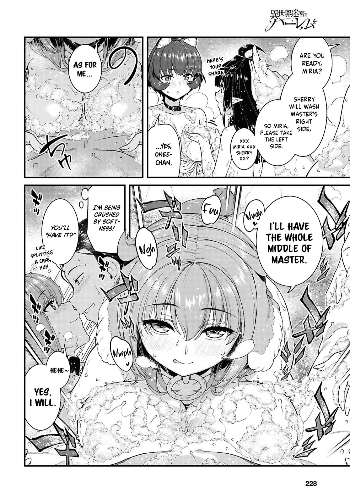 Isekai Meikyuu de Harem o Chapter 108 page 9 - 