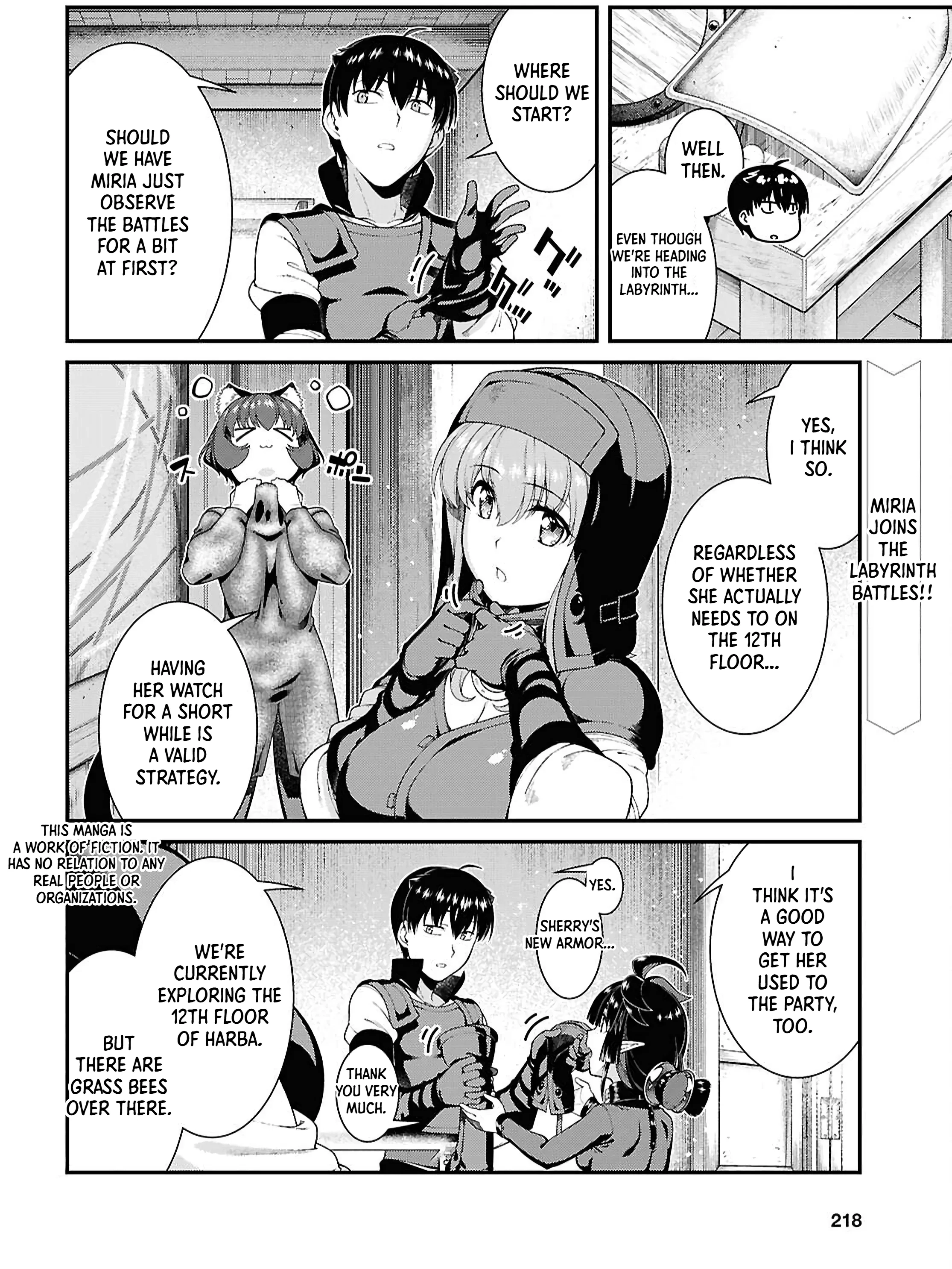 Isekai Meikyuu de Harem o Chapter 111 page 2 - 