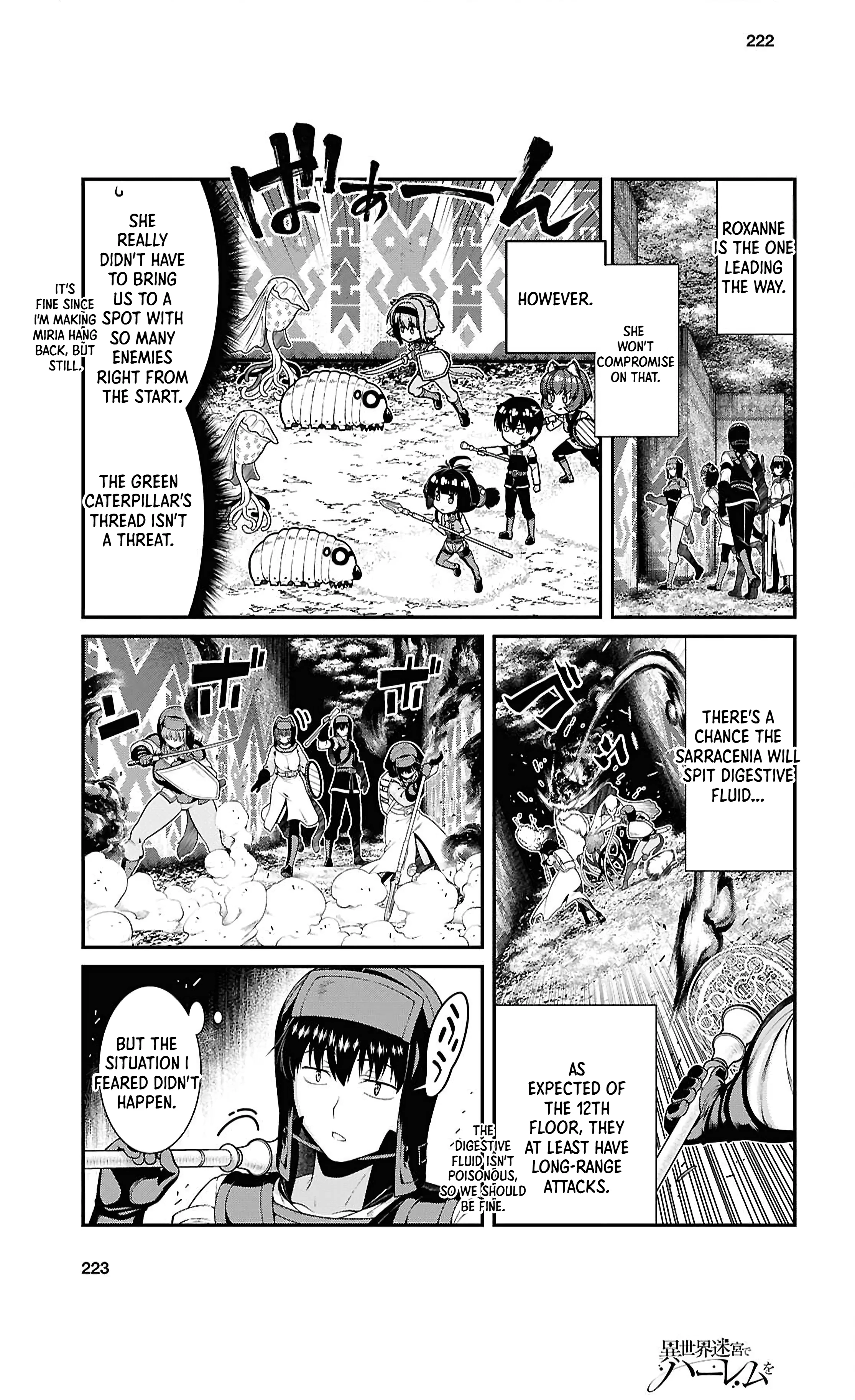 Isekai Meikyuu de Harem o Chapter 111 page 7 - 