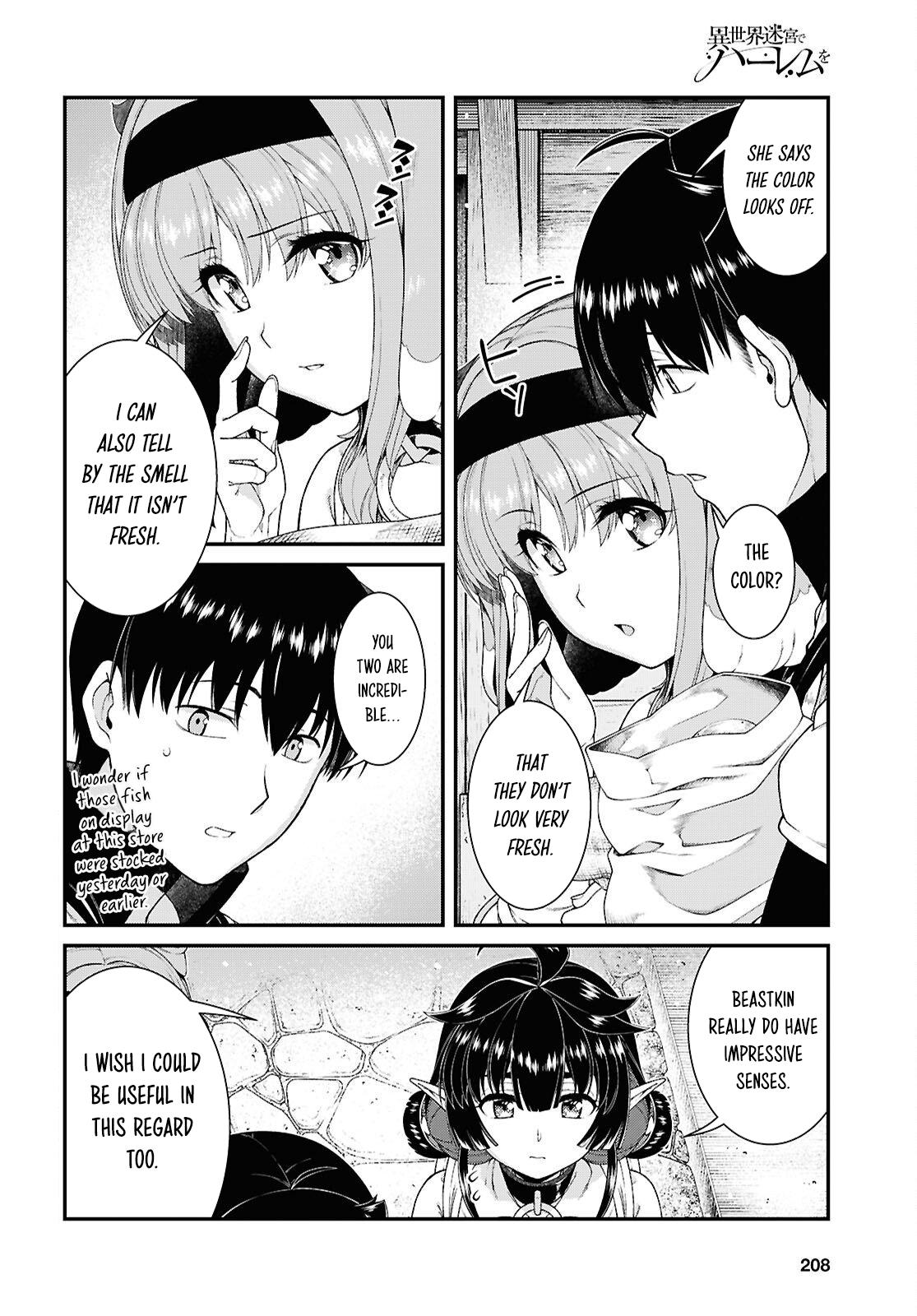 Isekai Meikyuu de Harem o Chapter 112 page 3 - 