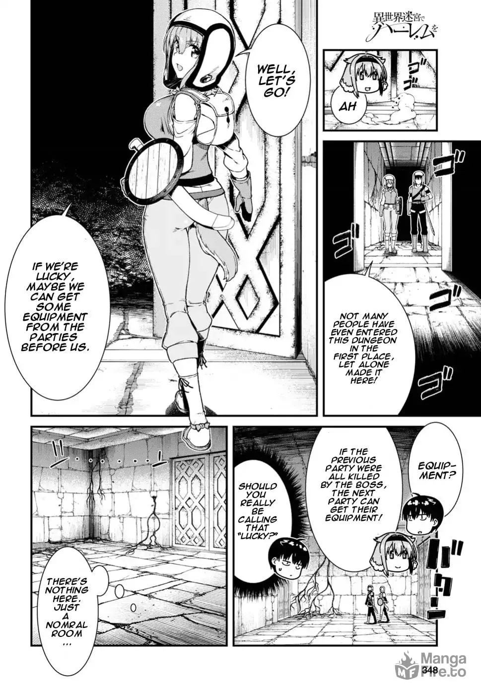 Isekai Meikyuu de Harem o Chapter 17 page 3 - 