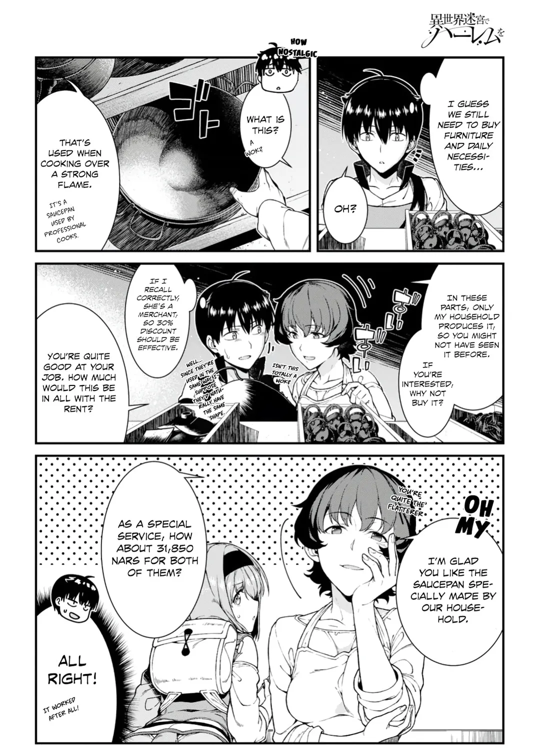 Isekai Meikyuu de Harem o Chapter 25 page 7 - 