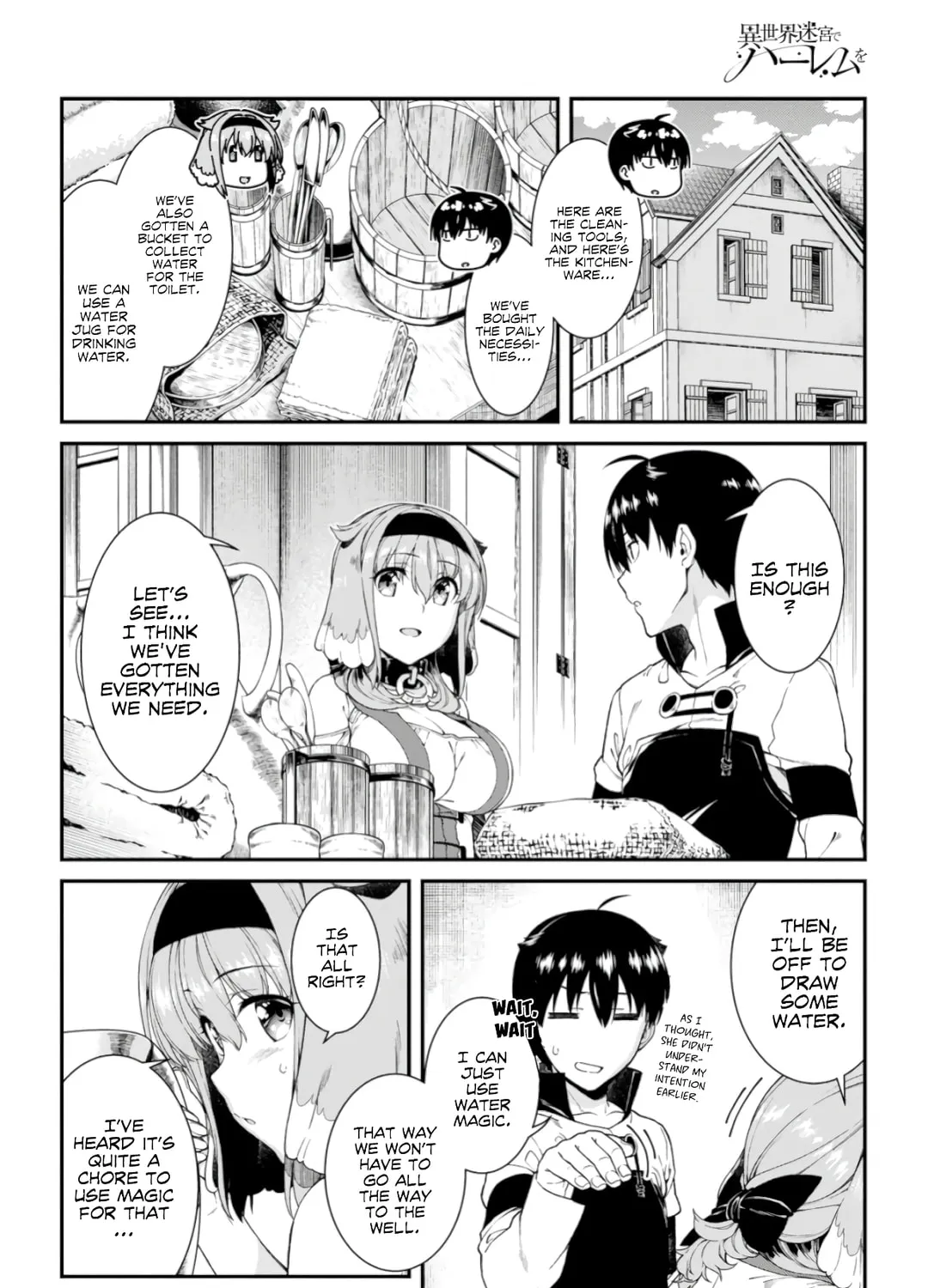 Isekai Meikyuu de Harem o Chapter 26 page 25 - 