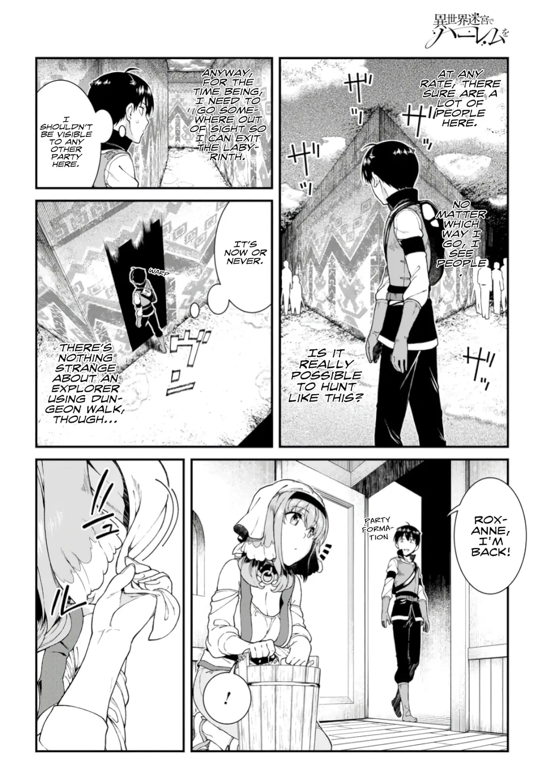 Isekai Meikyuu de Harem o Chapter 26 page 37 - 