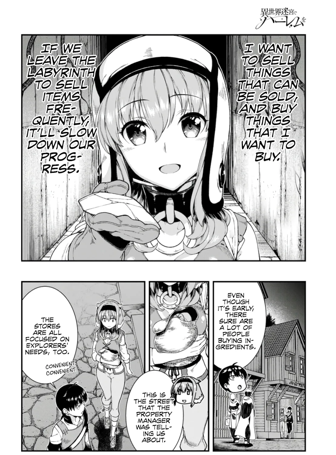 Isekai Meikyuu de Harem o Chapter 27 page 37 - 
