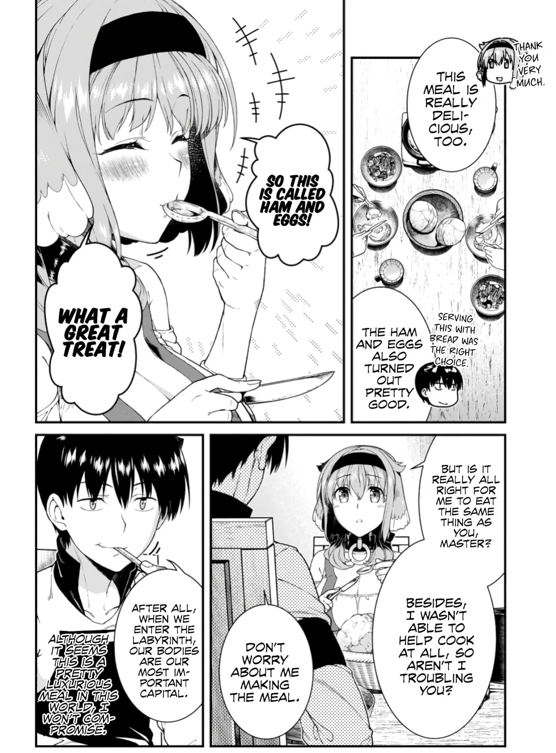Isekai Meikyuu de Harem o Chapter 27 page 45 - 