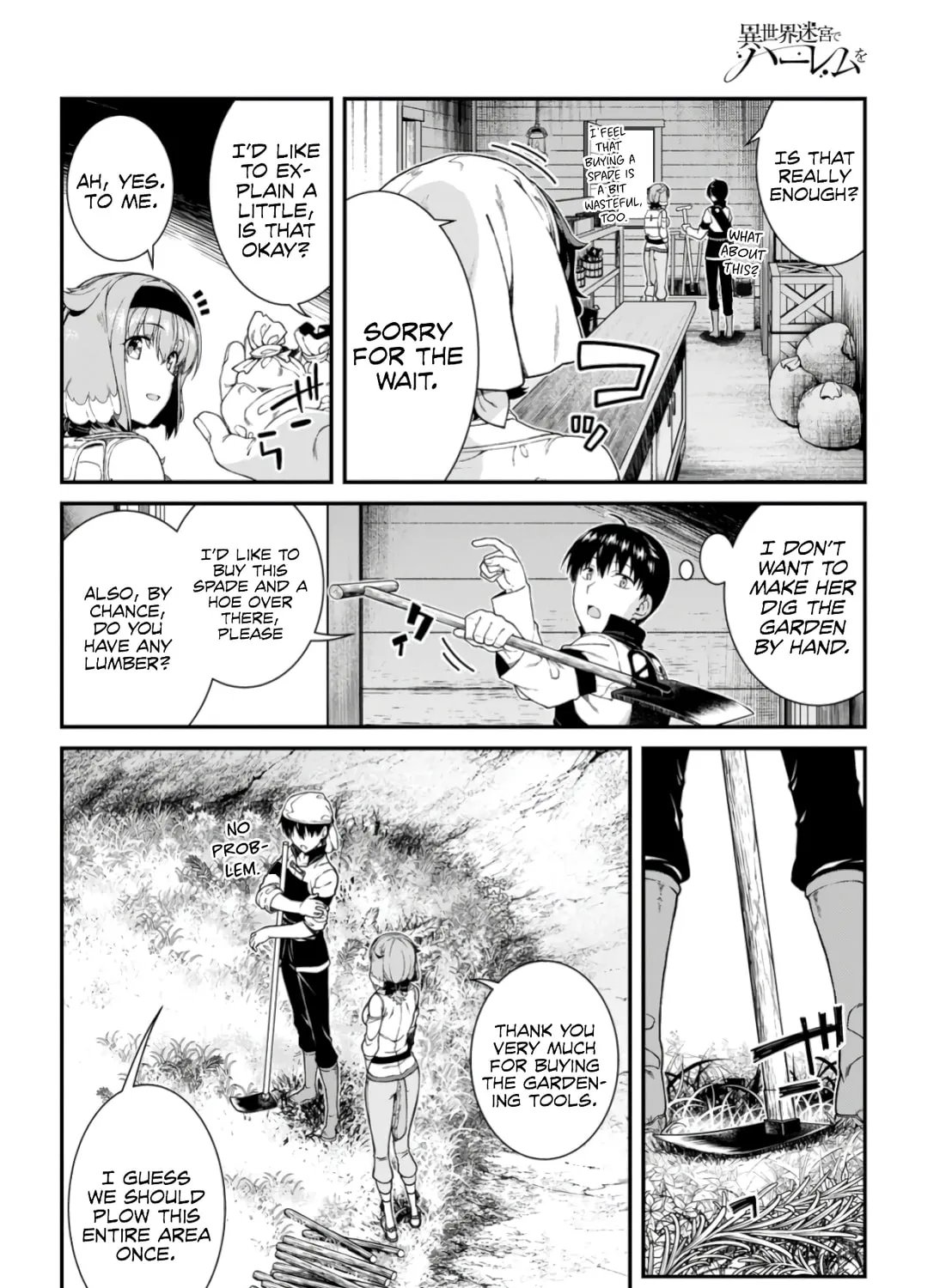 Isekai Meikyuu de Harem o Chapter 27 page 57 - 