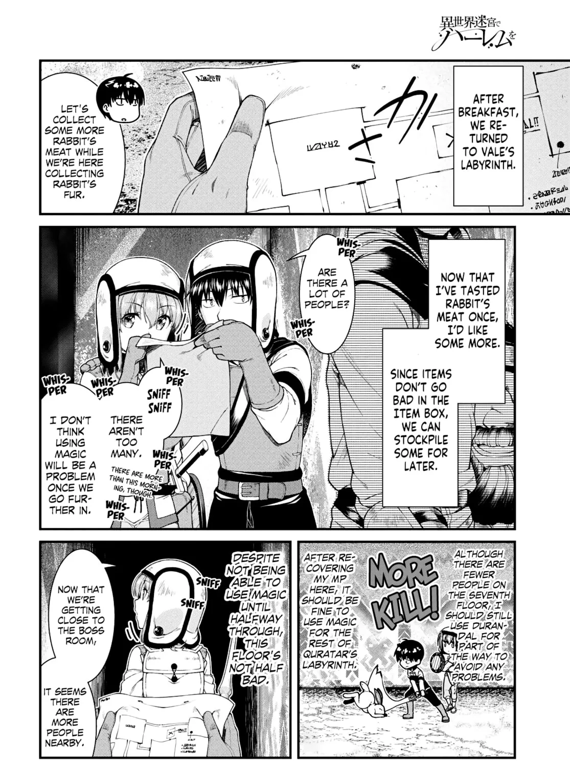 Isekai Meikyuu de Harem o Chapter 34 page 33 - 