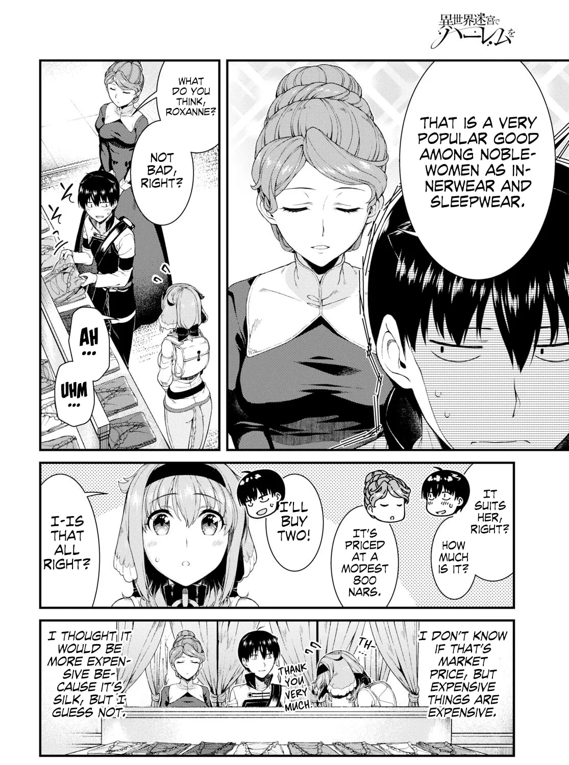 Isekai Meikyuu de Harem o Chapter 35 page 37 - 