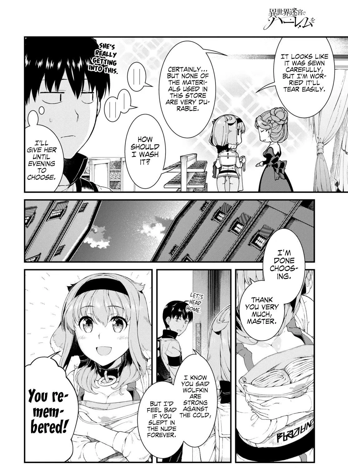 Isekai Meikyuu de Harem o Chapter 35 page 41 - 