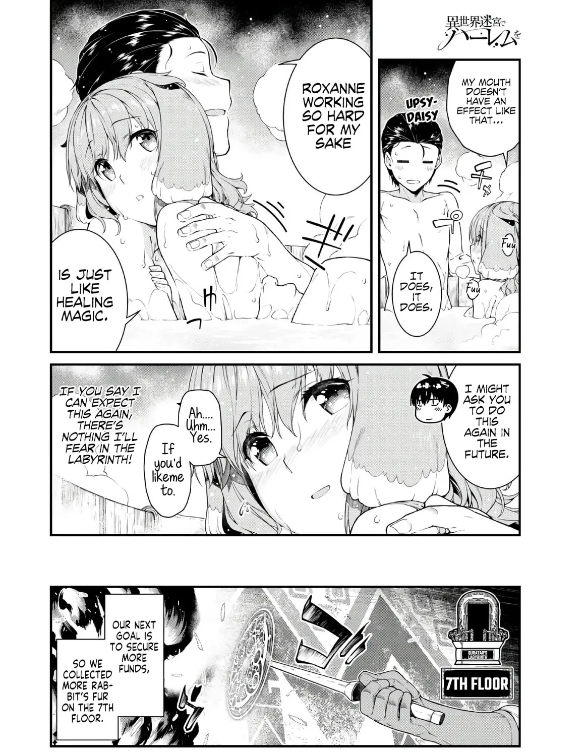 Isekai Meikyuu de Harem o Chapter 36 page 37 - 