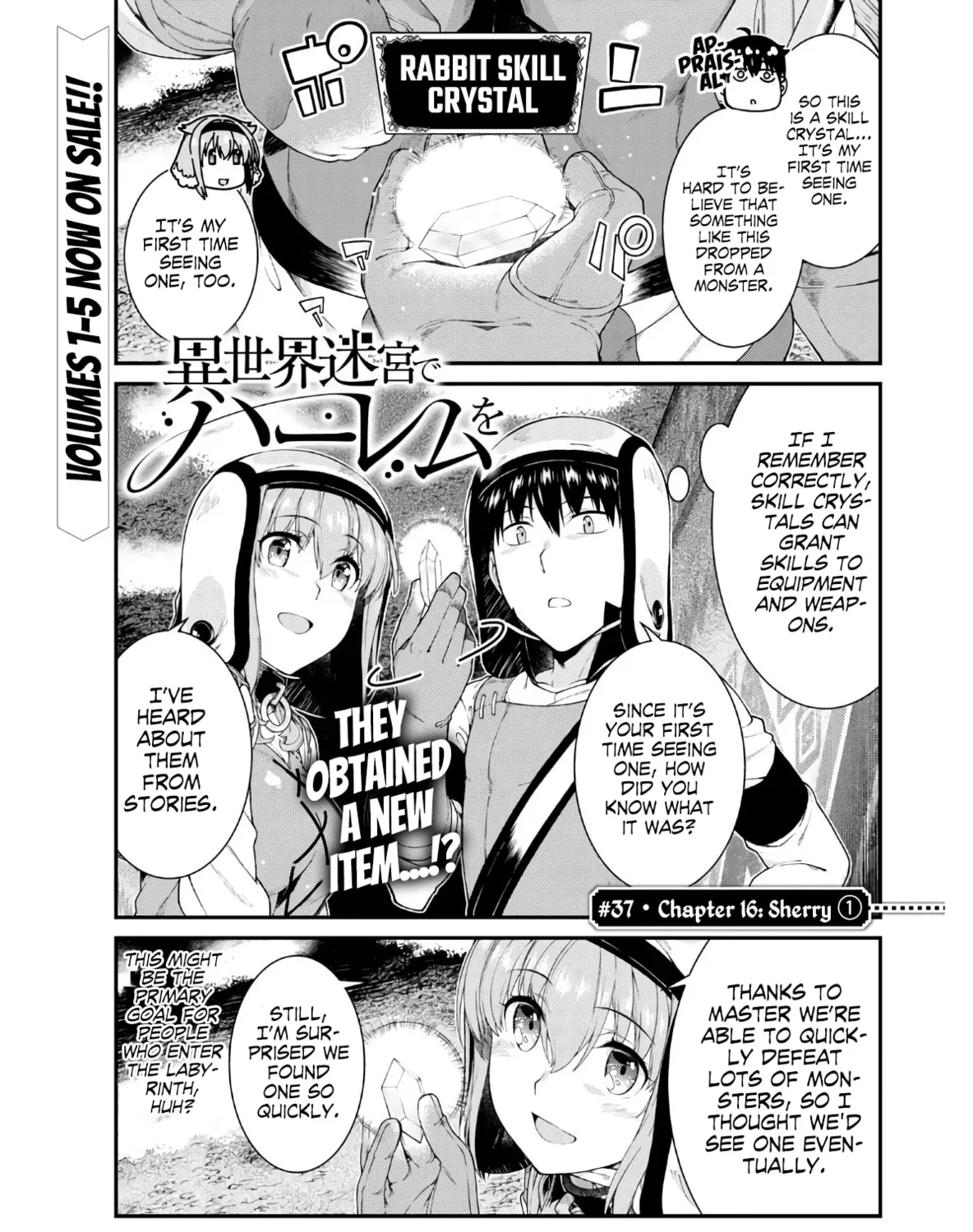 Isekai Meikyuu de Harem o Chapter 37 page 3 - 