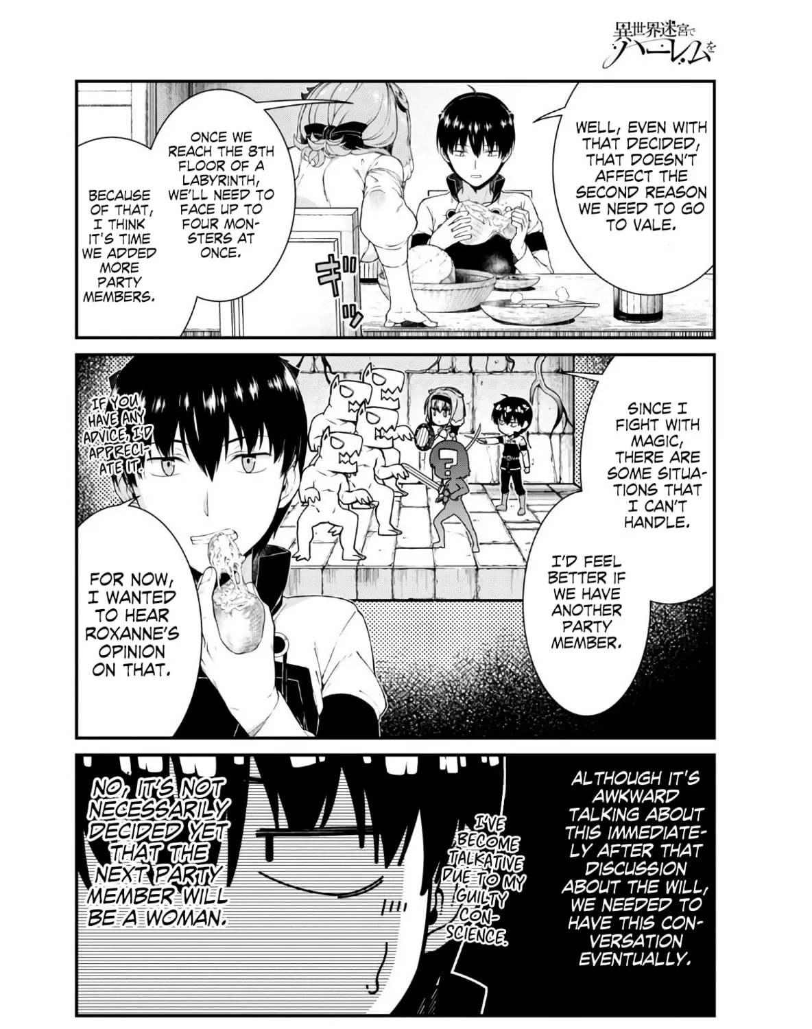 Isekai Meikyuu de Harem o Chapter 37 page 25 - 
