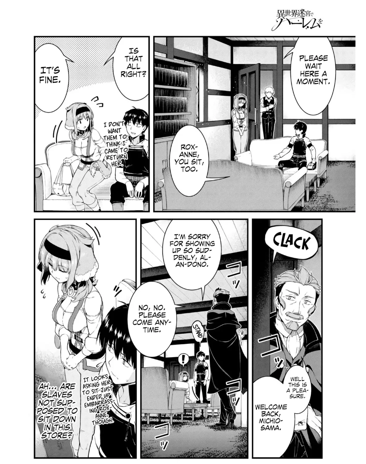 Isekai Meikyuu de Harem o Chapter 37 page 33 - 