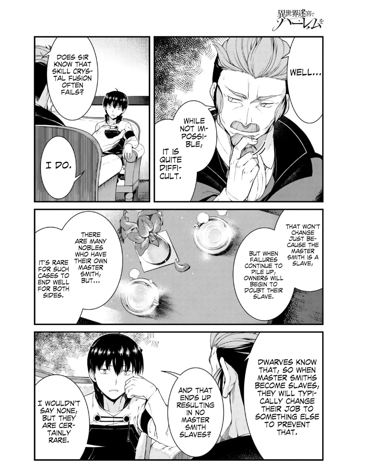 Isekai Meikyuu de Harem o Chapter 37 page 37 - 