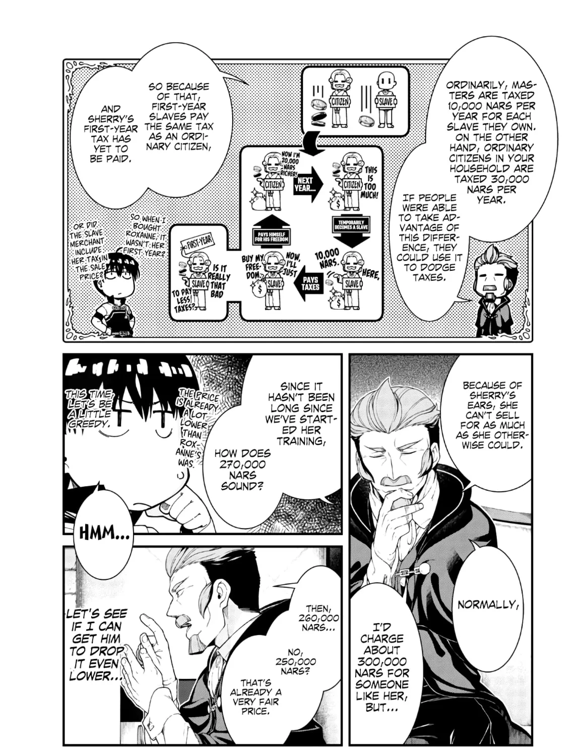 Isekai Meikyuu de Harem o Chapter 38 page 33 - 