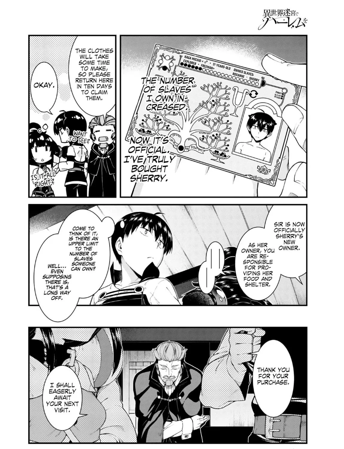 Isekai Meikyuu de Harem o Chapter 38 page 47 - 
