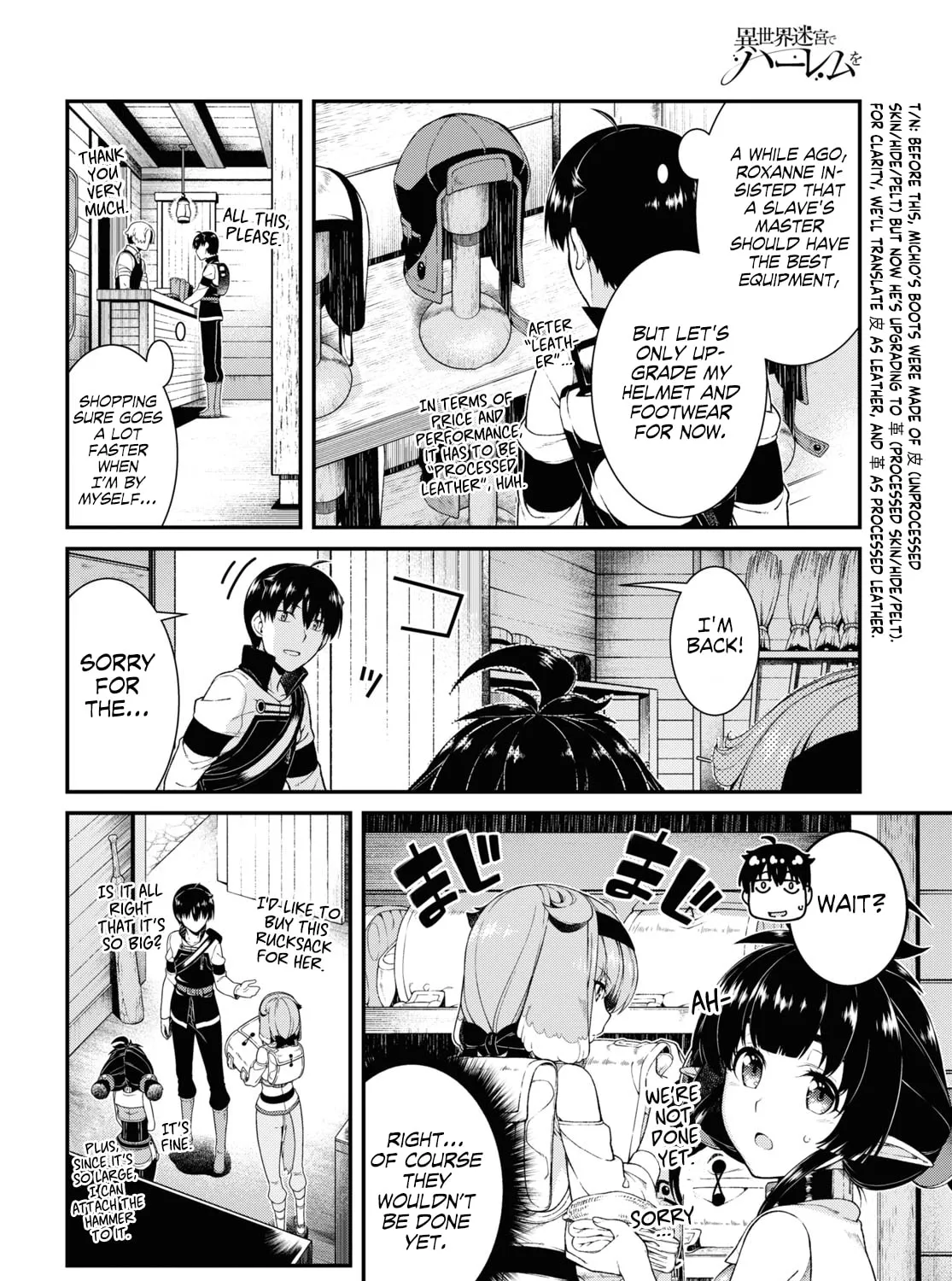 Isekai Meikyuu de Harem o Chapter 39 page 13 - 