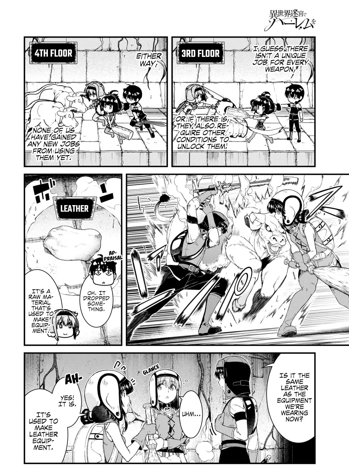 Isekai Meikyuu de Harem o Chapter 45 page 15 - 