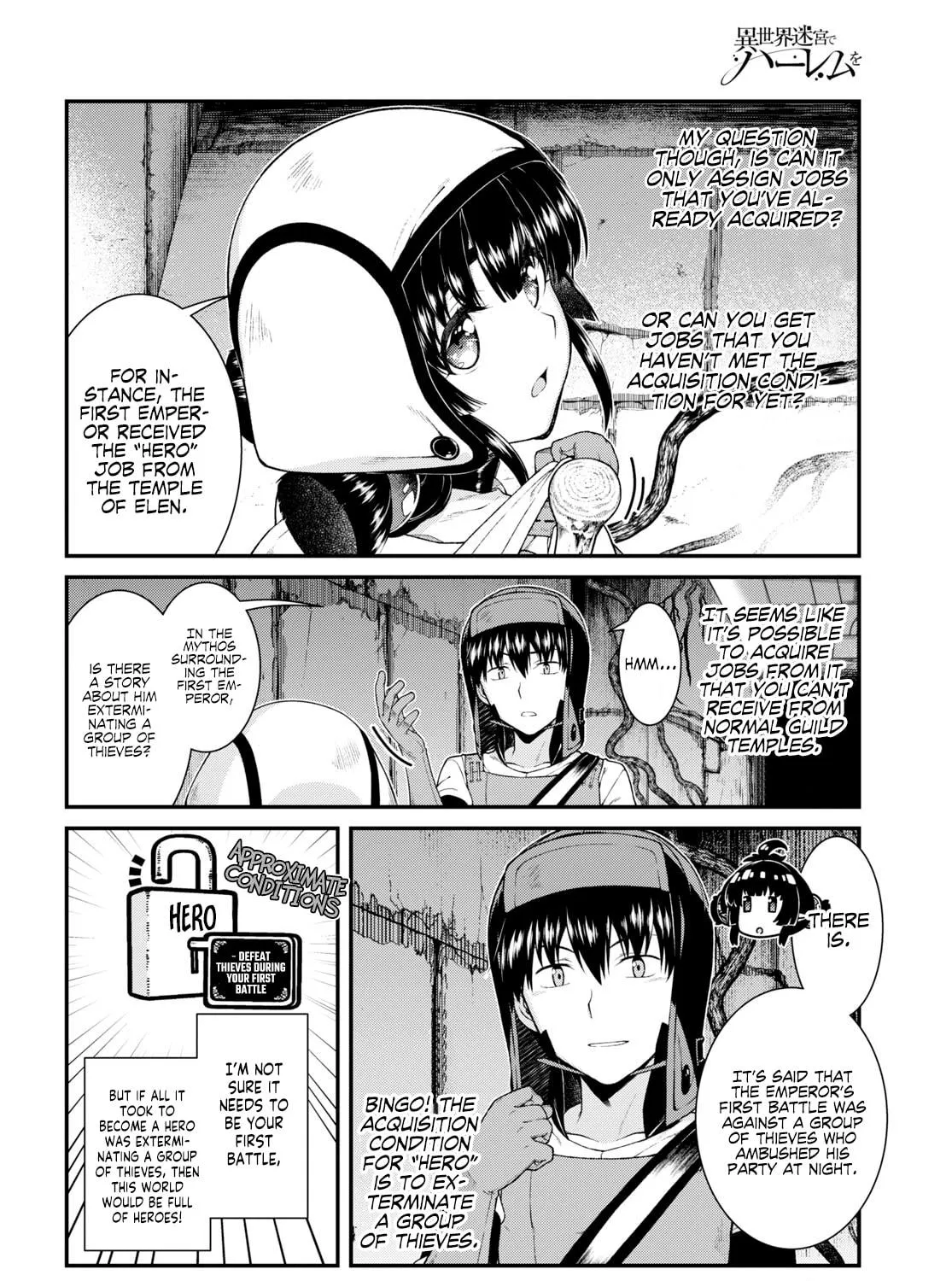 Isekai Meikyuu de Harem o Chapter 45 page 23 - 