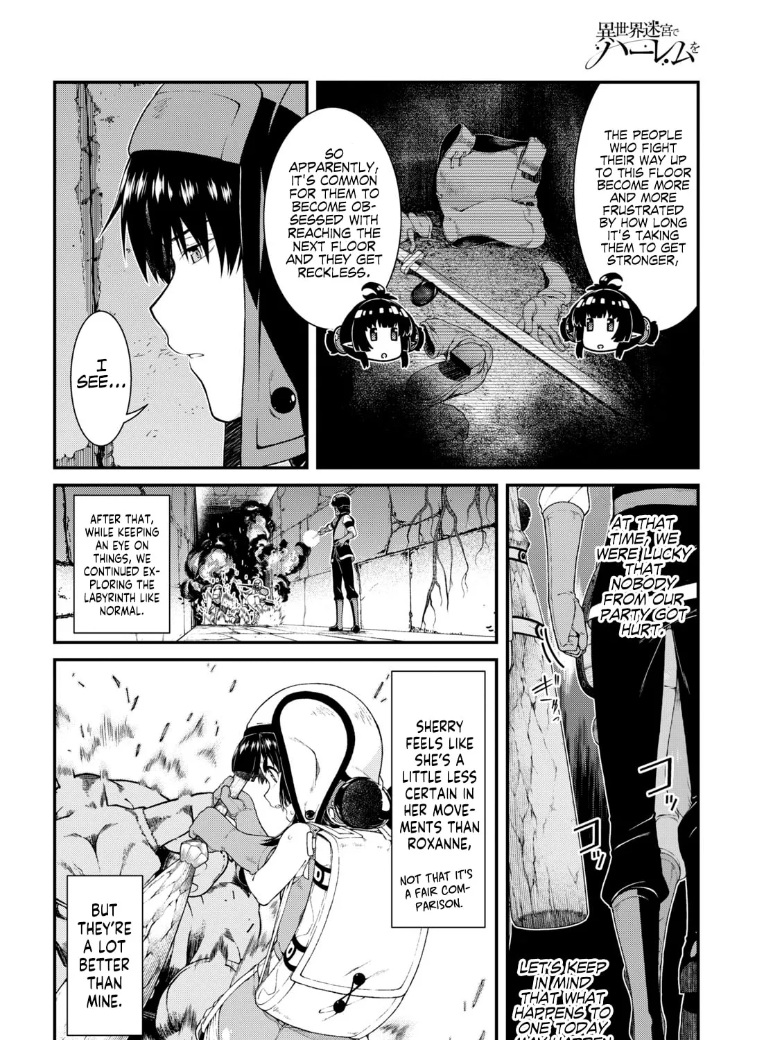 Isekai Meikyuu de Harem o Chapter 46 page 21 - 
