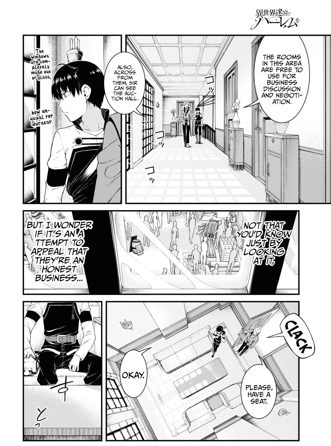 Isekai Meikyuu de Harem o Chapter 52 page 13 - 