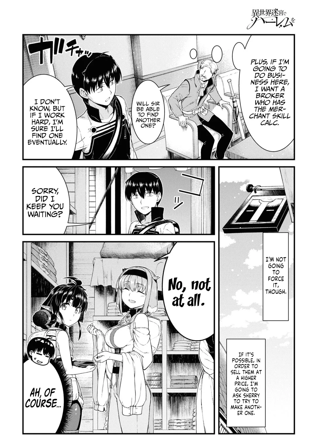 Isekai Meikyuu de Harem o Chapter 52 page 25 - 