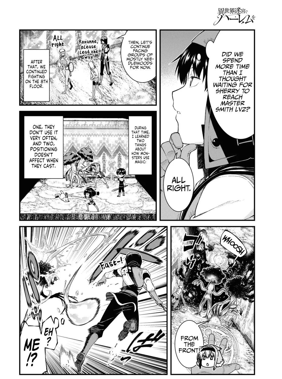 Isekai Meikyuu de Harem o Chapter 56 page 13 - 