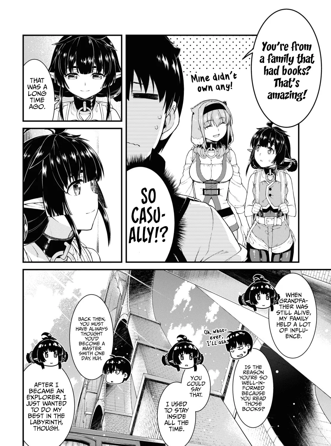Isekai Meikyuu de Harem o Chapter 56 page 25 - 