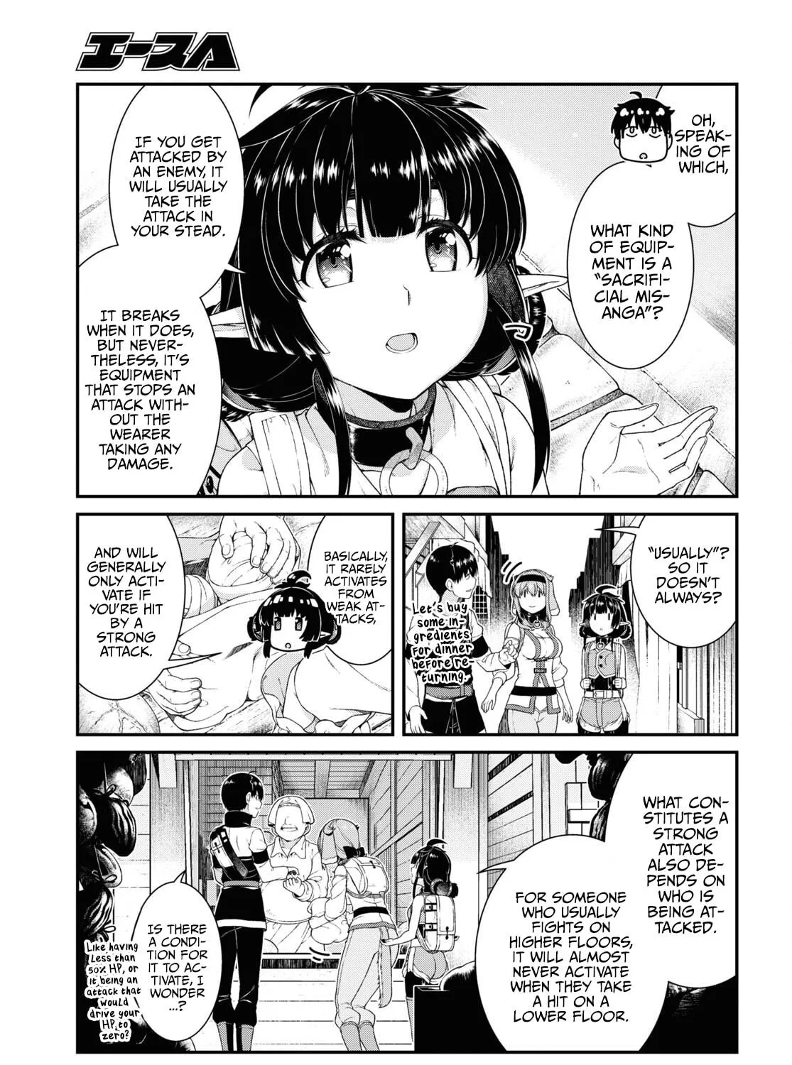Isekai Meikyuu de Harem o Chapter 58 page 11 - 