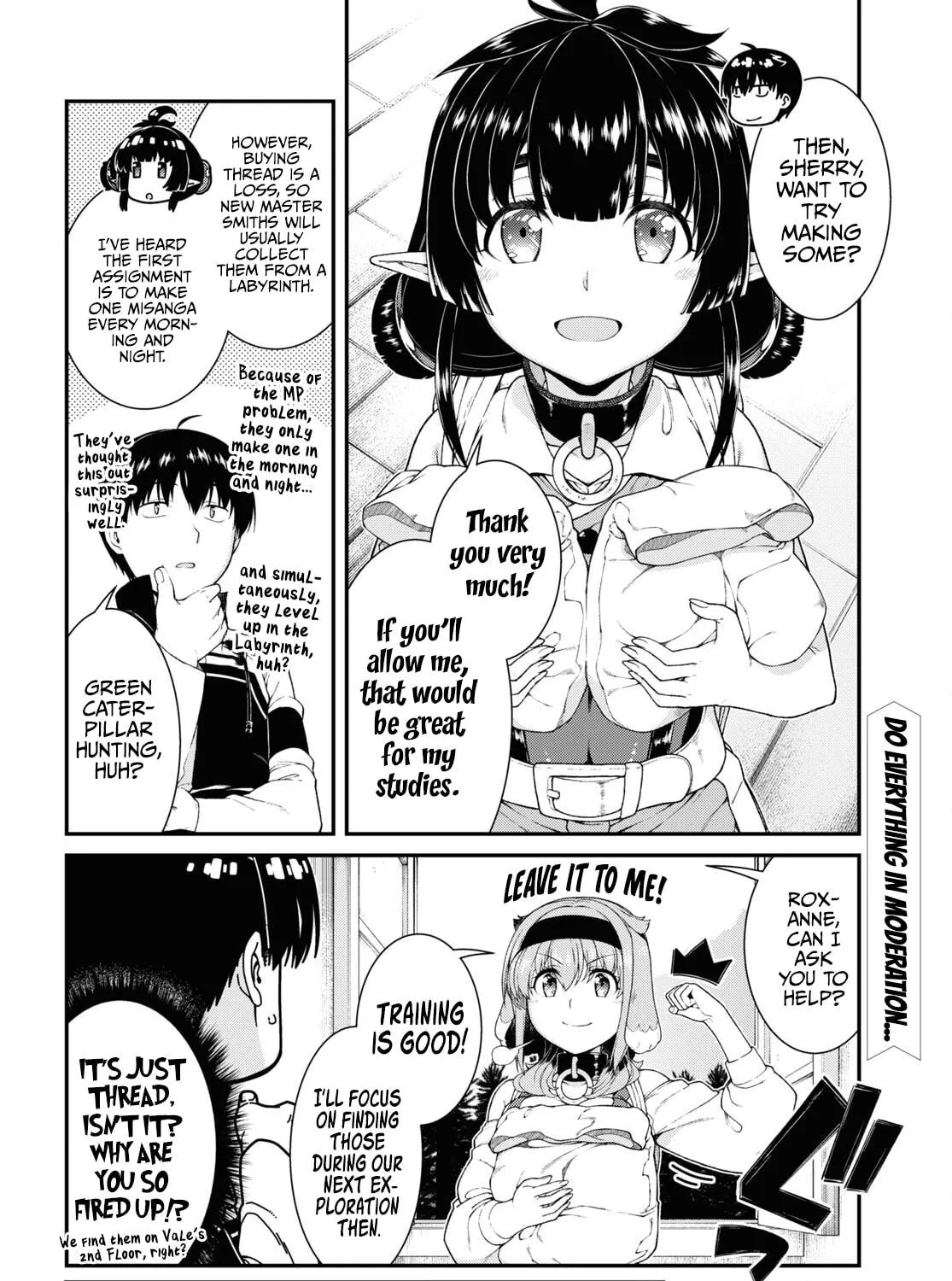 Isekai Meikyuu de Harem o Chapter 58 page 17 - 