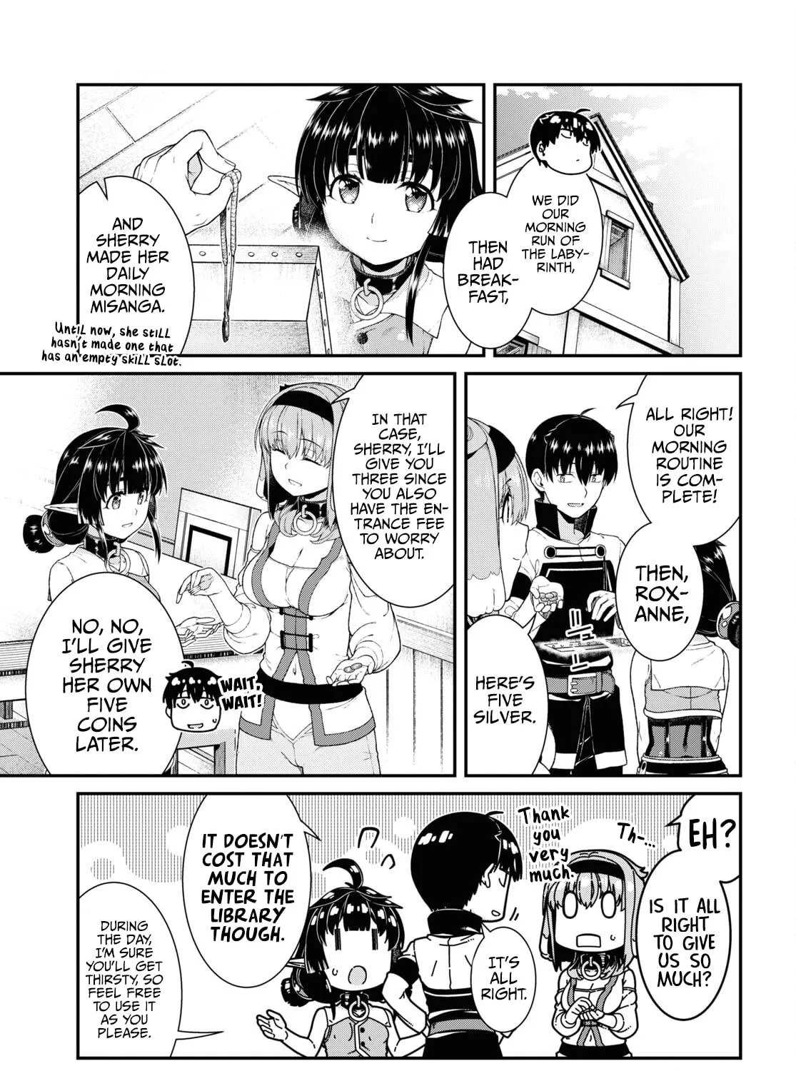 Isekai Meikyuu de Harem o Chapter 62 page 23 - 