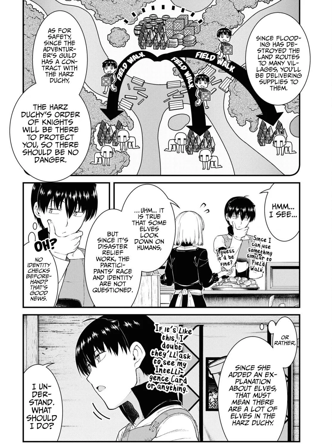 Isekai Meikyuu de Harem o Chapter 62 page 9 - 