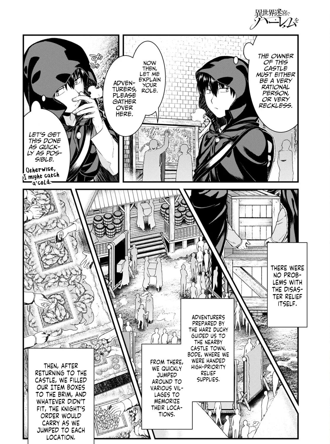 Isekai Meikyuu de Harem o Chapter 63 page 13 - 