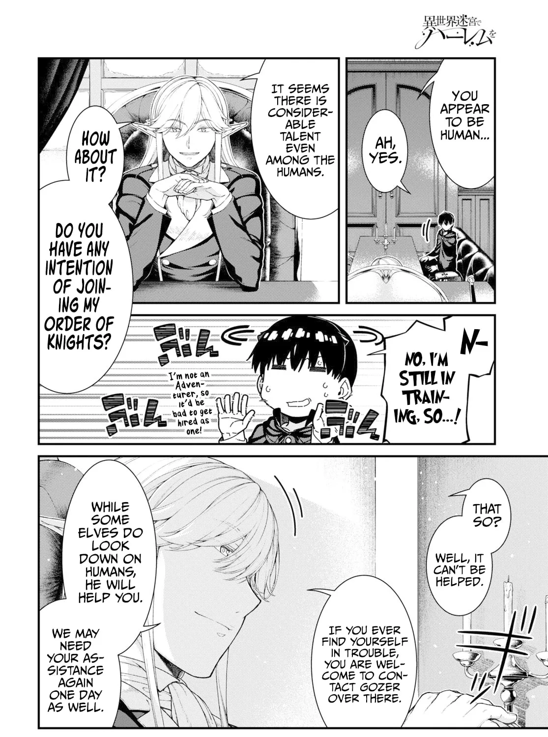 Isekai Meikyuu de Harem o Chapter 64 page 13 - 