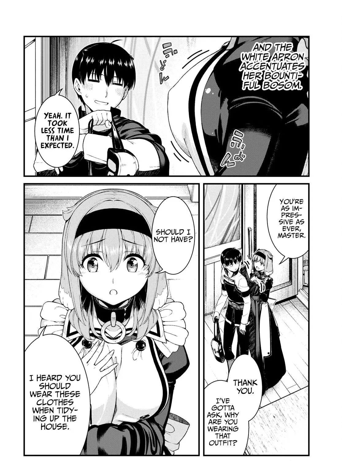 Isekai Meikyuu de Harem o Chapter 65 page 5 - 