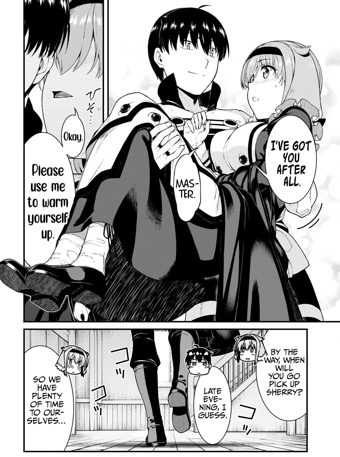 Isekai Meikyuu de Harem o Chapter 65 page 9 - 