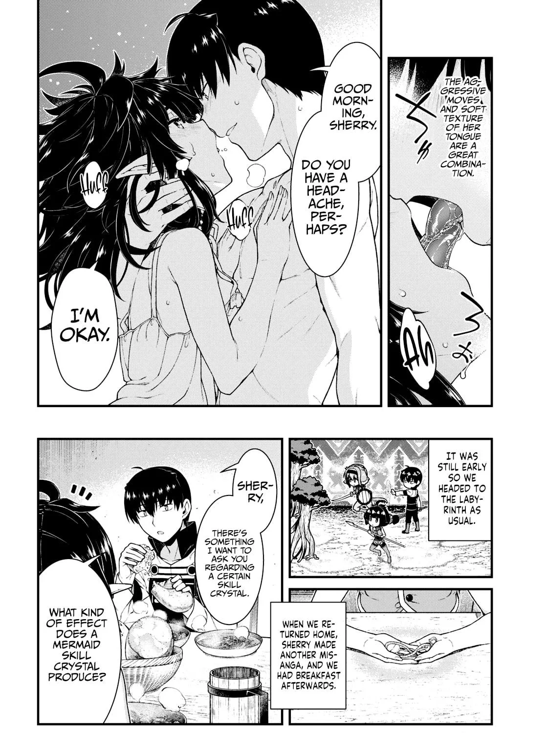 Isekai Meikyuu de Harem o Chapter 66 page 17 - 