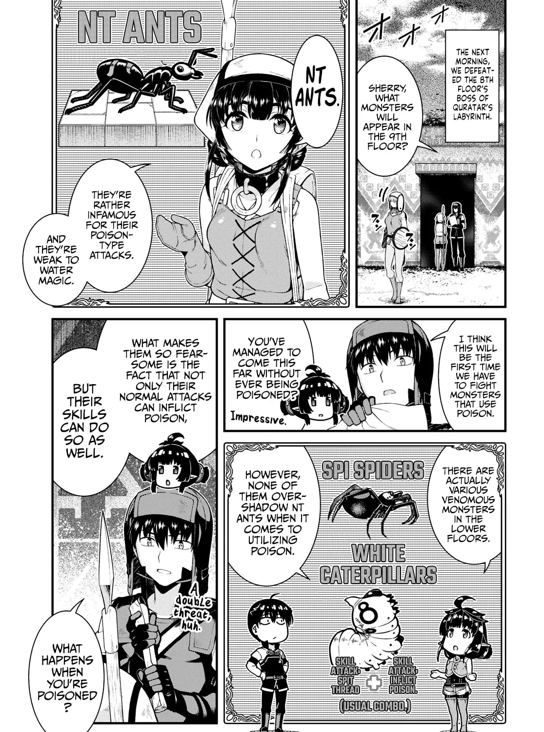 Isekai Meikyuu de Harem o Chapter 68 page 7 - 
