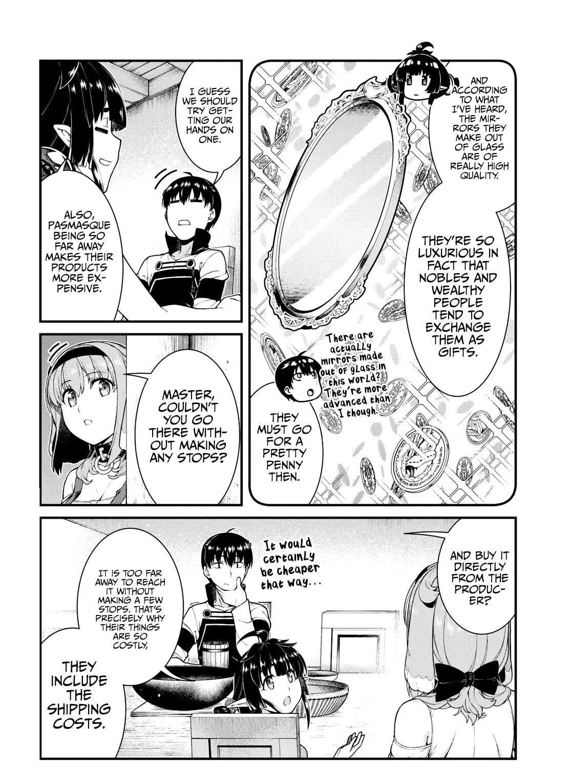 Isekai Meikyuu de Harem o Chapter 70 page 5 - 