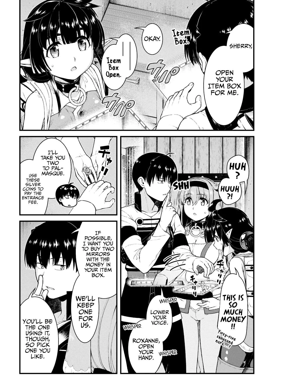 Isekai Meikyuu de Harem o Chapter 77 page 35 - 